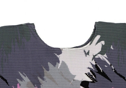 ISSEY MIYAKE me Splash Print Pleats T-Shirt Size F