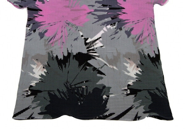 ISSEY MIYAKE me Splash Print Pleats T-Shirt Size F