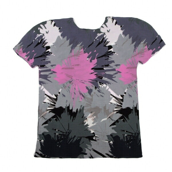 ISSEY MIYAKE me Splash Print Pleats T-Shirt Size F