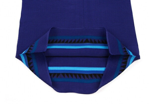 ISSEY MIYAKE me Printed Pleated T-Shirt Purple Size F