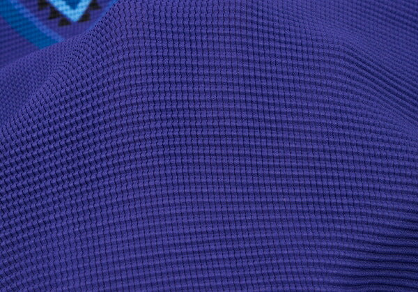 ISSEY MIYAKE me Printed Pleated T-Shirt Purple Size F