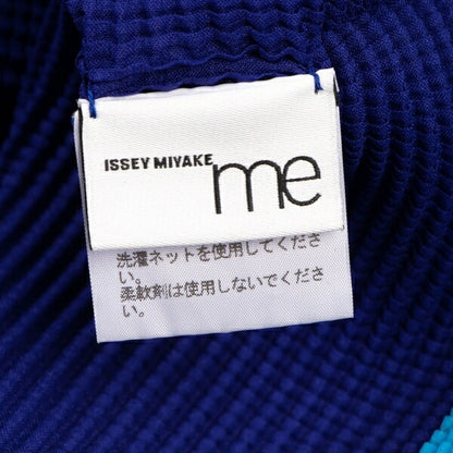 ISSEY MIYAKE me Printed Pleated T-Shirt Purple Size F