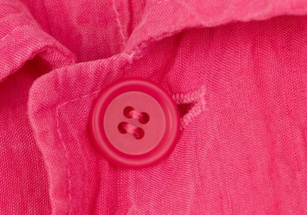 ISSEY MIYAKE MEN Wrinkle Cut-Off Tape Jacket Pink Size 3