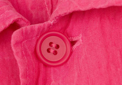 ISSEY MIYAKE MEN Wrinkle Cut-Off Tape Jacket Pink Size 3