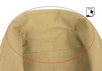 ISSEY MIYAKE MEN Linen Punching Stitch Jacket Beige Size M