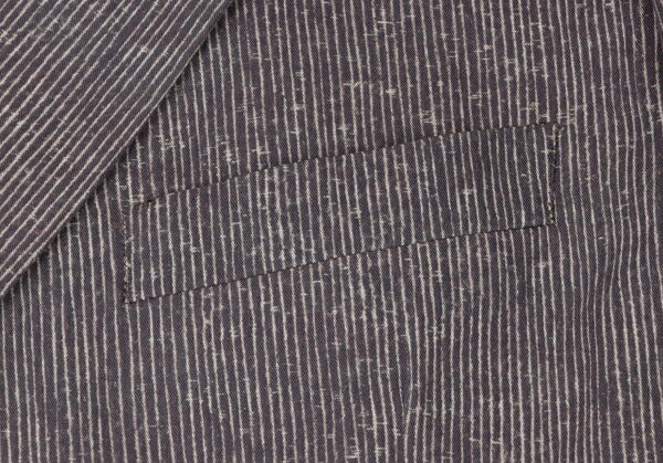 ISSEY MIYAKE MEN Cotton Faded Stripe Jacket Purple Size L