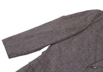 ISSEY MIYAKE MEN Cotton Faded Stripe Jacket Purple Size L