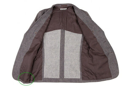 ISSEY MIYAKE MEN Cotton Faded Stripe Jacket Purple Size L