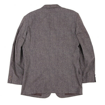 ISSEY MIYAKE MEN Cotton Faded Stripe Jacket Purple Size L