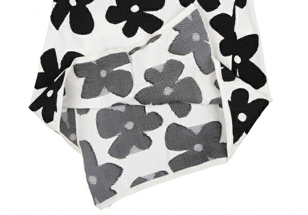 COMME des GARCONS 22SS Floral Top White/Black Size S