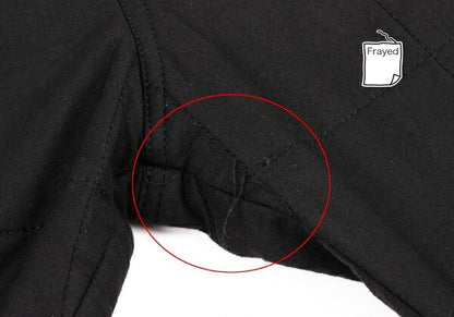 GAULTIER JEAN'S Checker Stitch Padded Jeans Black Size 46