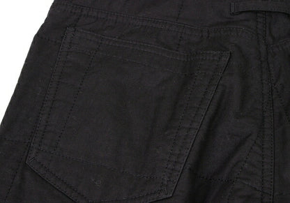 GAULTIER JEAN'S Checker Stitch Padded Jeans Black Size 46