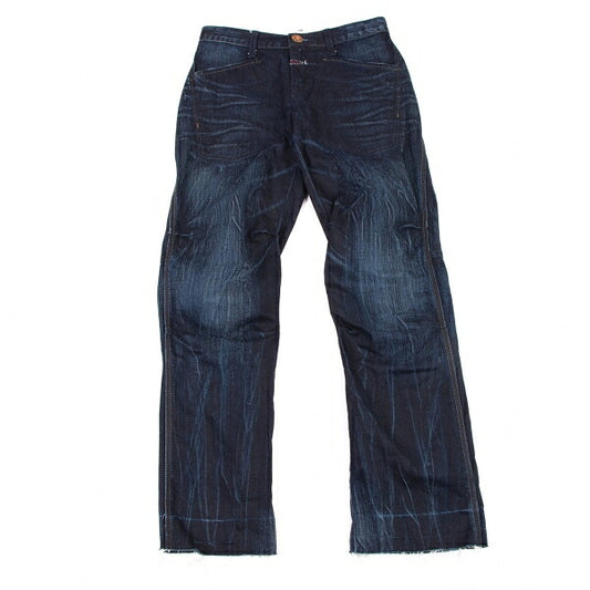 MARITHE + FRANCOIS GIRBAUD Knee Tuck Jeans Blue Size S