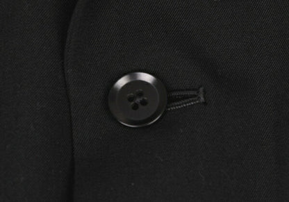 Yohji Yamamoto POUR HOMME 02SS Wool Jacket Black Size 2