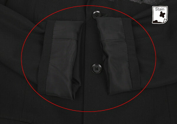 Yohji Yamamoto POUR HOMME 02SS Wool Jacket Black Size 2