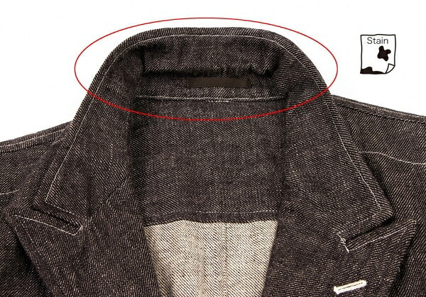 COMME des GARCONS HOMME Linen Cotton Jacket Brown Size S