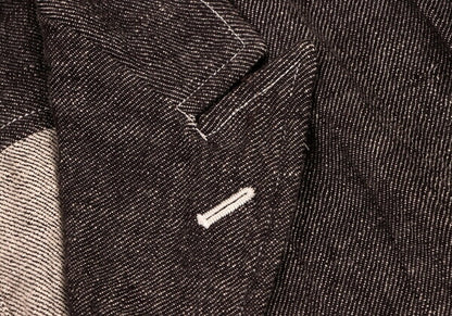 COMME des GARCONS HOMME Linen Cotton Jacket Brown Size S