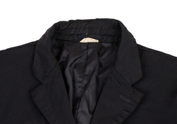 COMME des GARCONS HOMME DEUX Dyed Poly Jacket Navy Size S