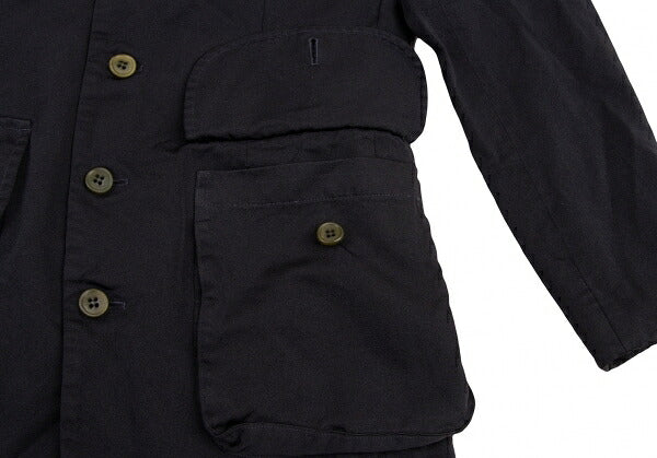 COMME des GARCONS HOMME DEUX Dyed Poly Jacket Navy Size S