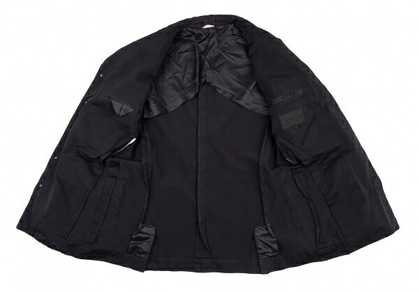 COMME des GARCONS HOMME DEUX Dyed Poly Jacket Navy Size S