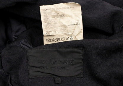 COMME des GARCONS HOMME DEUX Dyed Poly Jacket Navy Size S