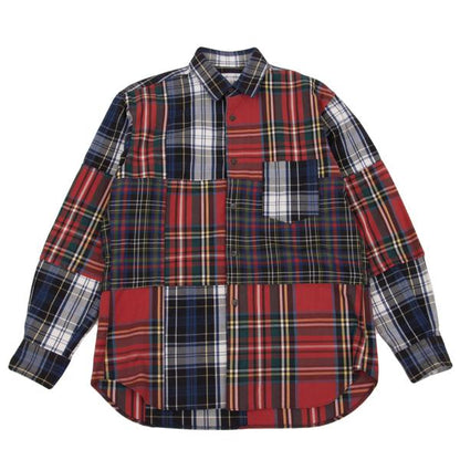 COMME des GARCONS SHIRT Multi Check Shirt Red Size XS