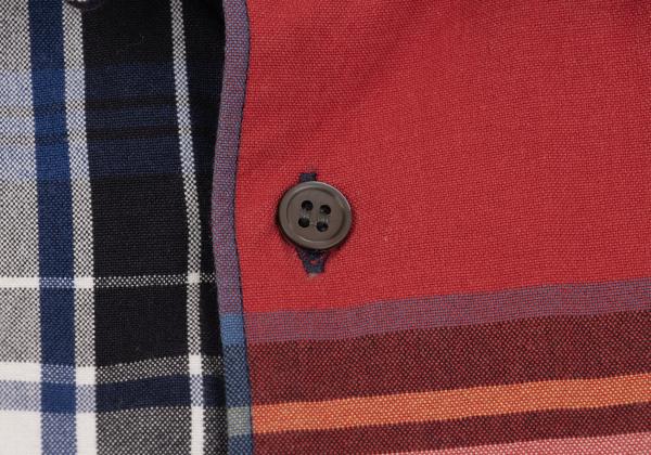 COMME des GARCONS SHIRT Multi Check Shirt Red Size XS