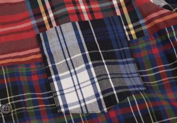COMME des GARCONS SHIRT Multi Check Shirt Red Size XS