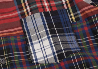 COMME des GARCONS SHIRT Multi Check Shirt Red Size XS