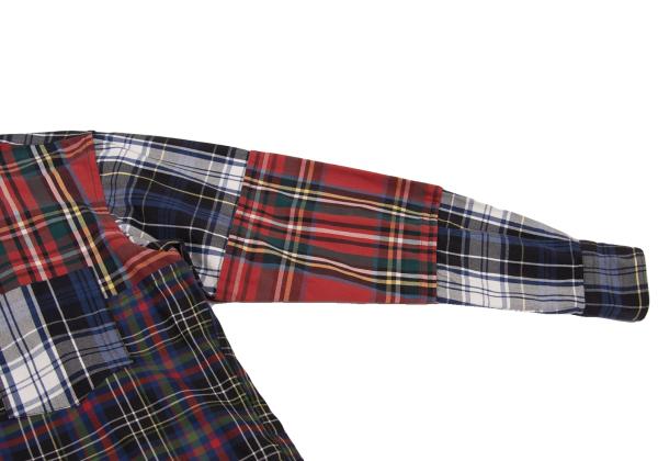 COMME des GARCONS SHIRT Multi Check Shirt Red Size XS