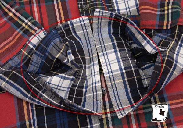 COMME des GARCONS SHIRT Multi Check Shirt Red Size XS