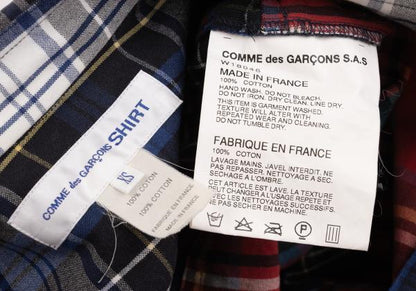 COMME des GARCONS SHIRT Multi Check Shirt Red Size XS