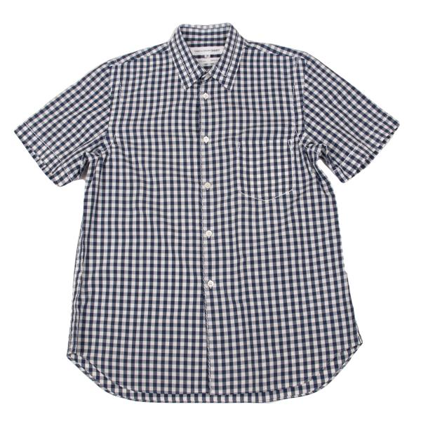 COMME des GARCONS SHIRT Gingham Shirt Blue/White Size M