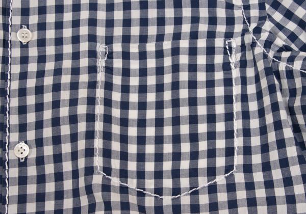 COMME des GARCONS SHIRT Gingham Shirt Blue/White Size M