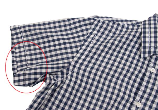 COMME des GARCONS SHIRT Gingham Shirt Blue/White Size M