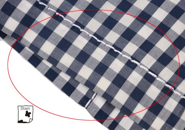 COMME des GARCONS SHIRT Gingham Shirt Blue/White Size M