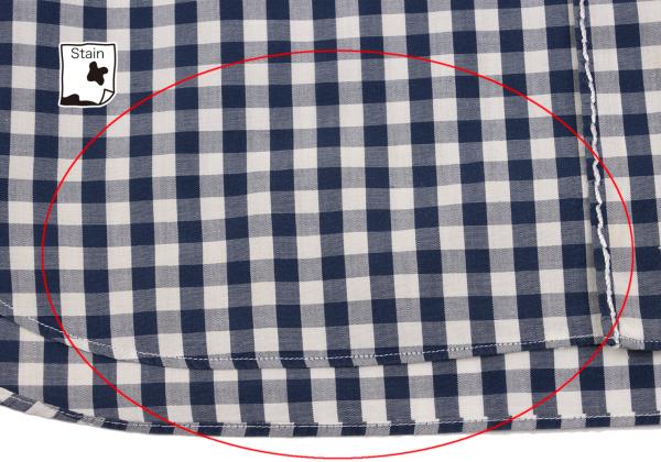 COMME des GARCONS SHIRT Gingham Shirt Blue/White Size M