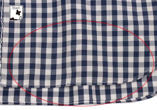 COMME des GARCONS SHIRT Gingham Shirt Blue/White Size M