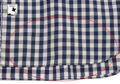 COMME des GARCONS SHIRT Gingham Shirt Blue/White Size M