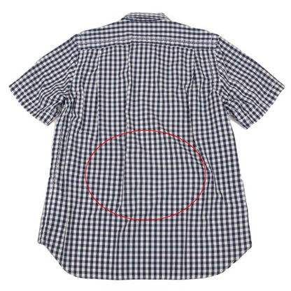 COMME des GARCONS SHIRT Gingham Shirt Blue/White Size M