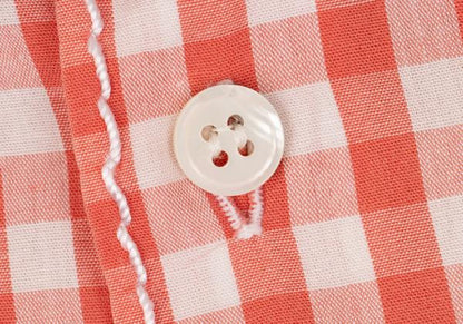 COMME des GARCONS SHIRT Gingham Check Shirt Red/White Size M