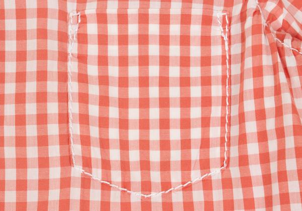 COMME des GARCONS SHIRT Gingham Check Shirt Red/White Size M