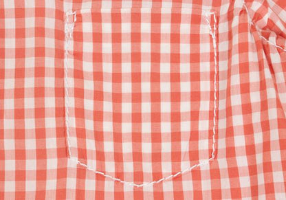 COMME des GARCONS SHIRT Gingham Check Shirt Red/White Size M
