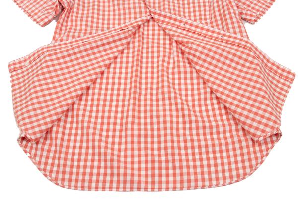COMME des GARCONS SHIRT Gingham Check Shirt Red/White Size M