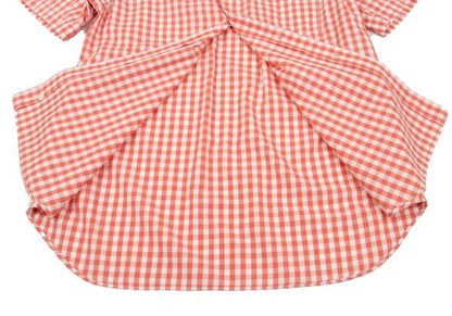 COMME des GARCONS SHIRT Gingham Check Shirt Red/White Size M