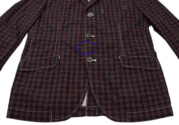 JUNYA WATANABE MAN COMME des GARCONS Mesh Jacket Blue Size S