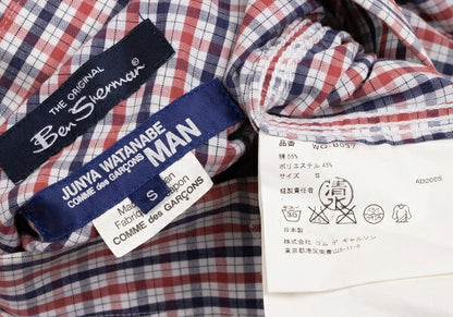 JUNYA WATANABE MAN Ben Sherman Check Shirt Blue Size S