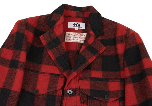 Ye JUNYA WATANABE MAN Gingham Check Jacket Red Size SS