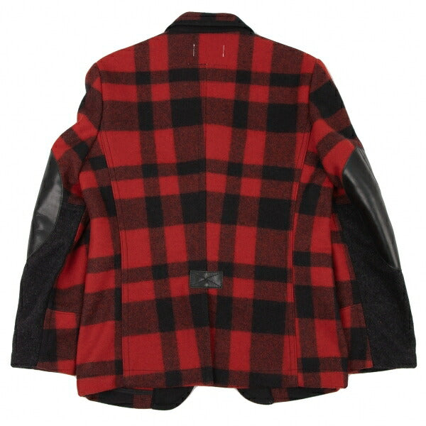 Ye JUNYA WATANABE MAN Gingham Check Jacket Red Size SS
