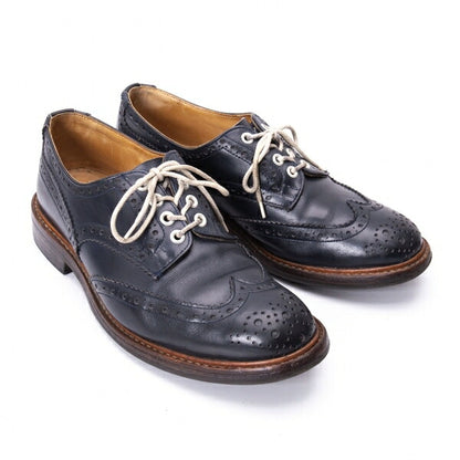 Tricker's Barton Leather Shoes Navy Size 27cm